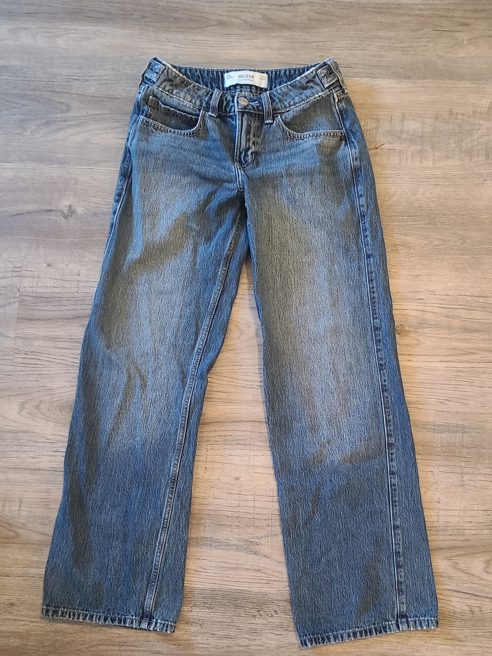 Hollister Low Rise Baggy Women’s Jeans - Blue, 24